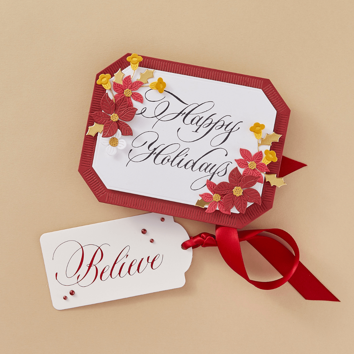 Copperplate Believe Press Plate from the Copperplate Holiday