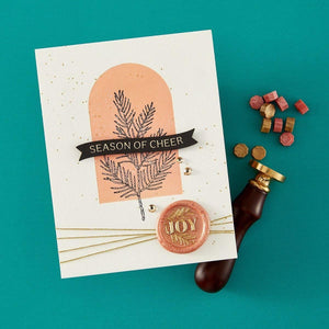 Evergreen Joy 3D Wax Seal