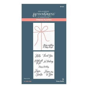 A Little Gift Press Plates from the Dancin' Christmas Friends Collection