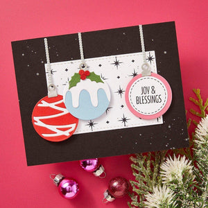 Holiday Background Panels Press Plates by Lisa Horton