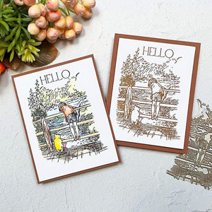 Say Cheese Classic Pooh BetterPress Bundle in Collaboration with Simple Stories
