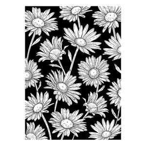 Daisy Shower Press + Foil Plate and Stencil Bundle  by Yana Smakula