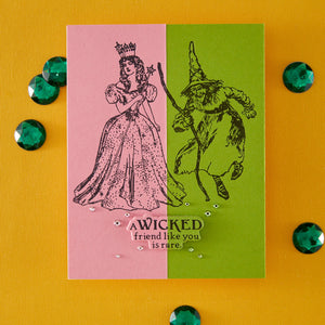 Wonder of Oz Sentiments Press + Foil Plate & Die Set by Graphic45