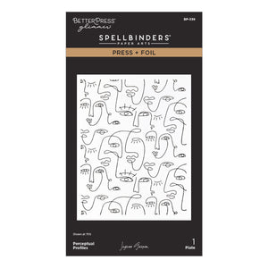 Perceptual Profiles Press + Foil Plate by Jaycee Gaspar