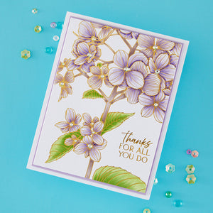 Thanks in Bloom Press + Foil Plates