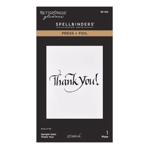 Upright Italic Everyday Sentiments Press + Foil Bundle by Paul Antonio