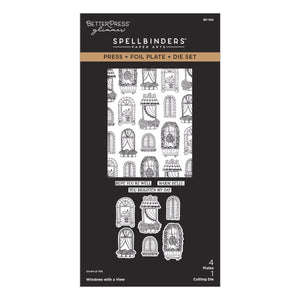 Windows with a View Press + Foil Plate & Die Set