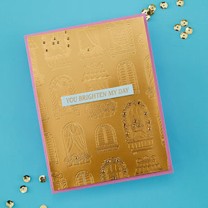 Windows with a View Press + Foil Plate & Die Set