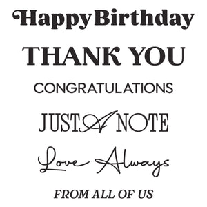 Timeless Greetings Press + Foil Plates