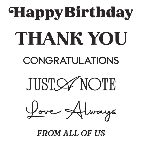 Timeless Greetings Press + Foil Plates