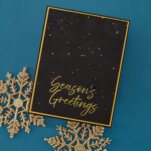 Winter Peace Press + Foil Plate & Die Set