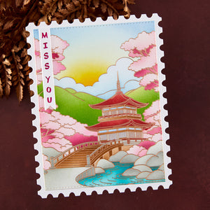 Scenic Kyoto Press + Foil Plates by Alex Syberia