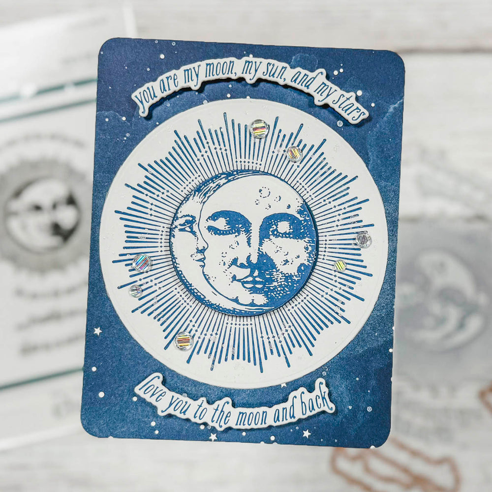 Sun & The Moon - Press & Foil Plate of the Month