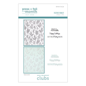 Festive Forest - Press & Foil Plate of the Month