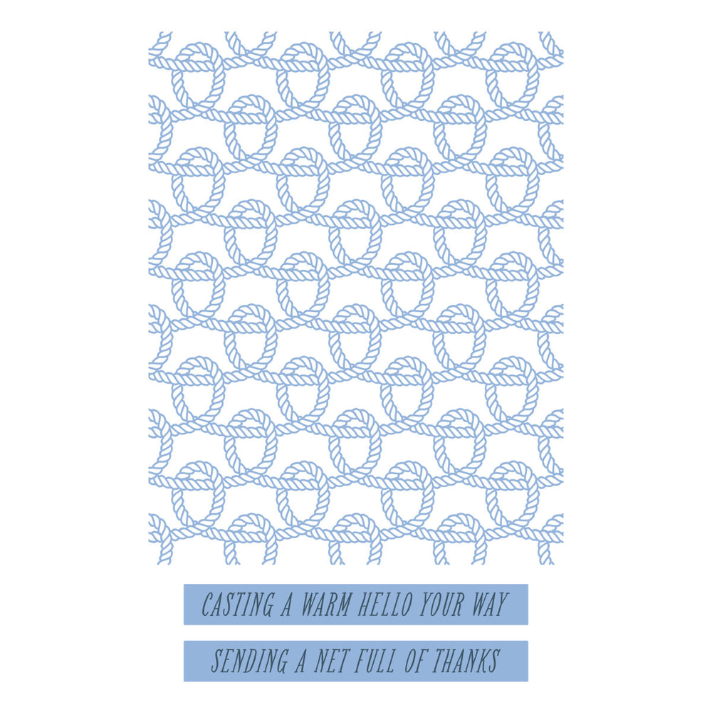 Harbor Weave - Press & Foil Plate of the Month