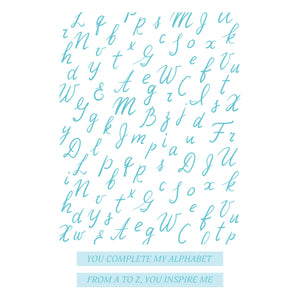 From A to Z -  Press & Foil Plate of the Month