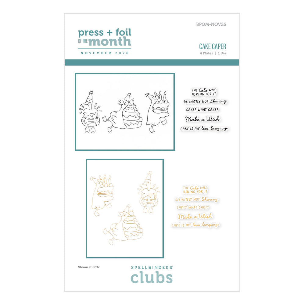 Press & Foil of the Month Membership