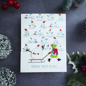 Made With Snowflakes - Press & Foil Plate of the Month