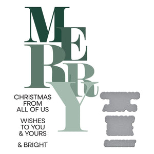 Color Mix Merry Registration Press Plates from the Home for the Holidays Collection