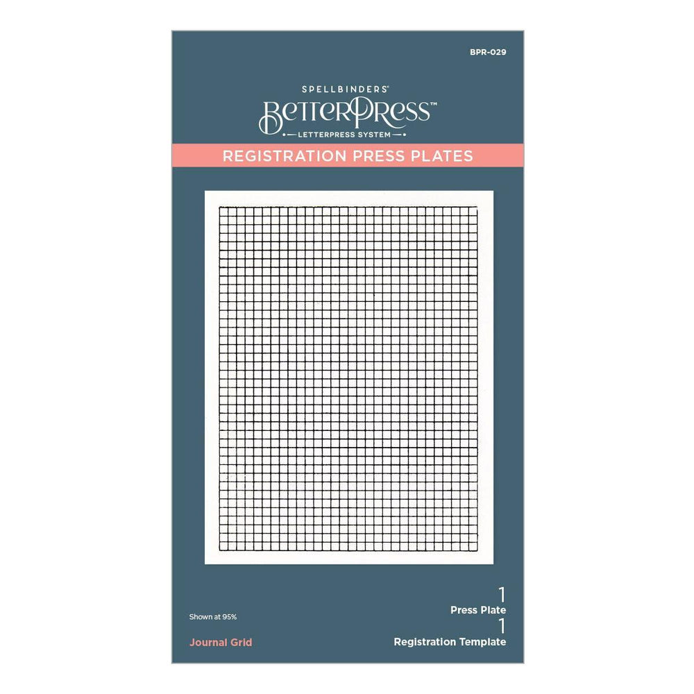 Journal Grid Registration Press Plates