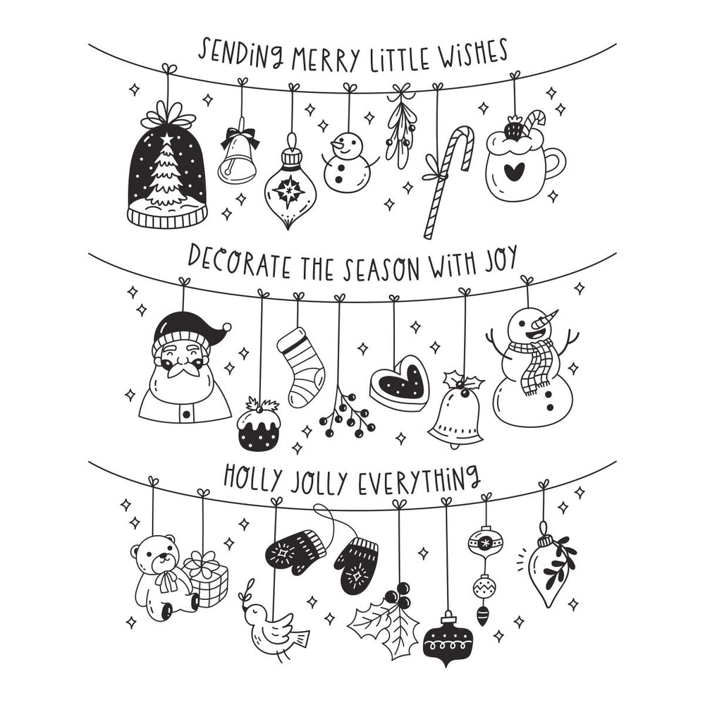 Decorate the Season Registration Press + Foil Plate