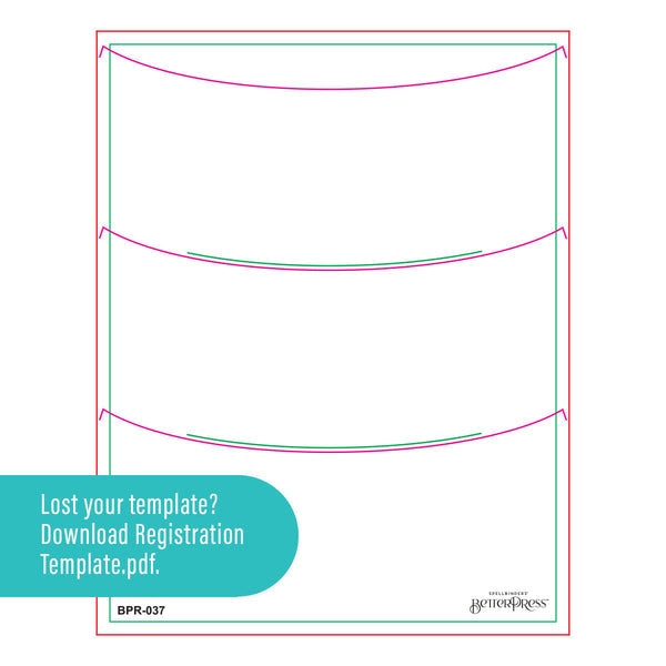 Decorate the Season Registration Press + Foil Plate