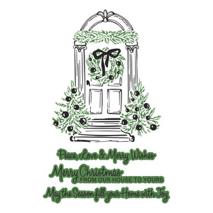 Festive Evergreens Registration Press + Foil Plate & Die Set