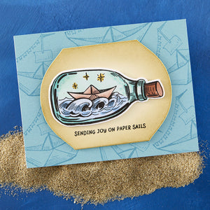 Paper Splash - (Dies Only) Coordinates with the Clear Stamp of the Month