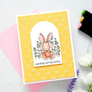 Spring Smiles -  (Dies Only) Coordinates with the Clear Stamp of the Month