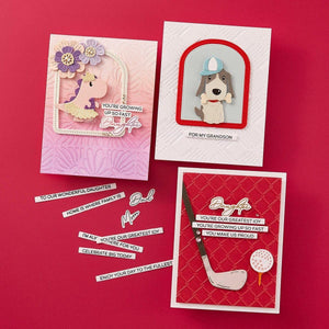 Nearest & Dearest -  (Dies Only) Coordinates with the Clear Stamp of the Month