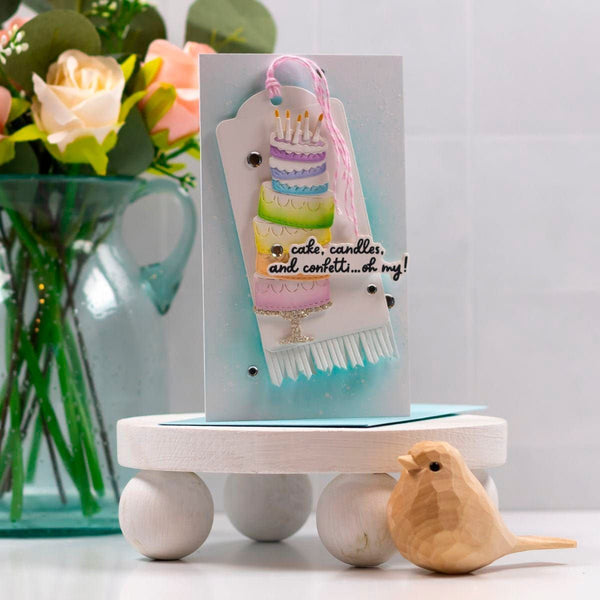Deluxe Caboodle Bonus - Party Time Cake - Coordinating November 2024 Club Kits of the Month