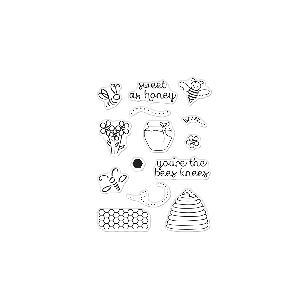 Busy As A Clear Stamp Set