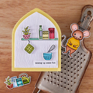 Hero Arts On the Shelf Clear Stamp Set