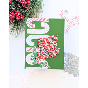 Candy Cane Swag Clear Stamp Set