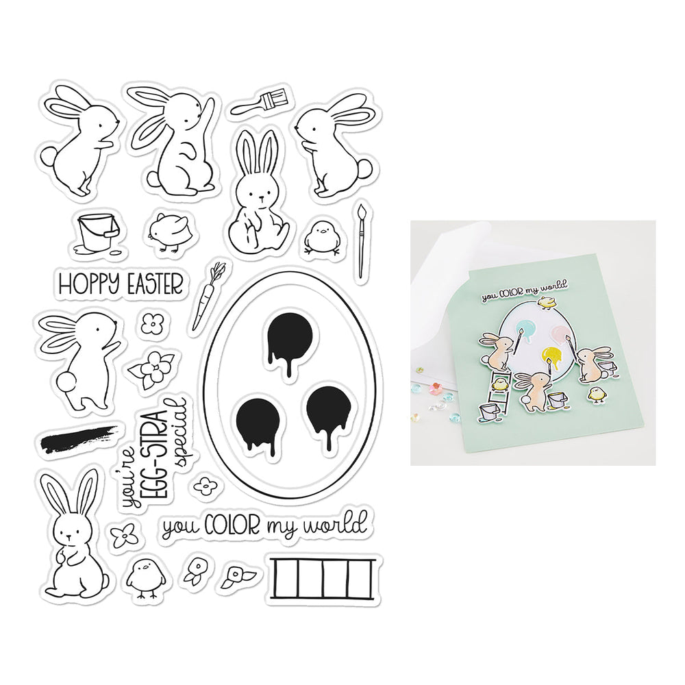 Color My World Clear Stamp Set