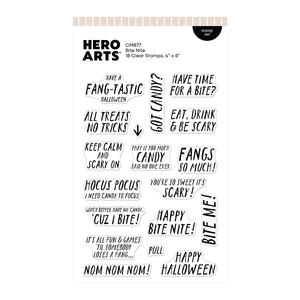 Hero Arts Bite Nite Clear Stamp Set