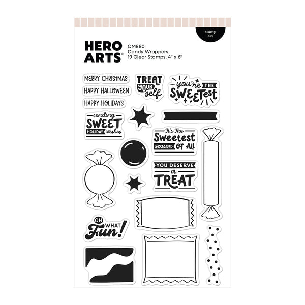 Candy Wrappers Stamp Set by Carly Tee