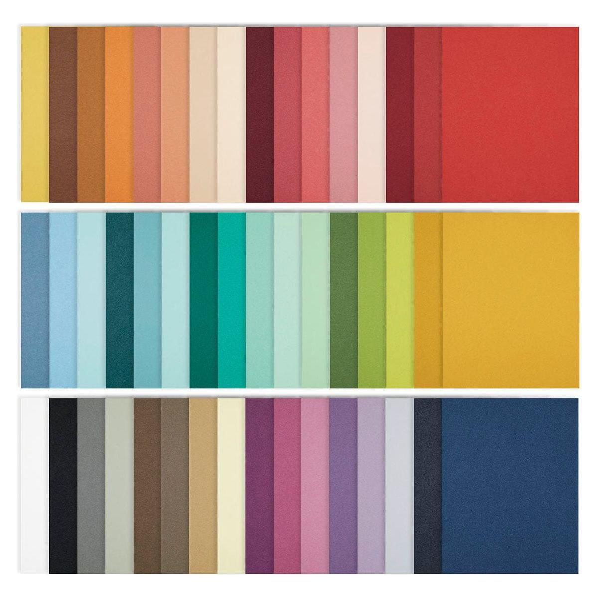 The Full 48 ColorWheel Cardstock Pack A2 - 1 each