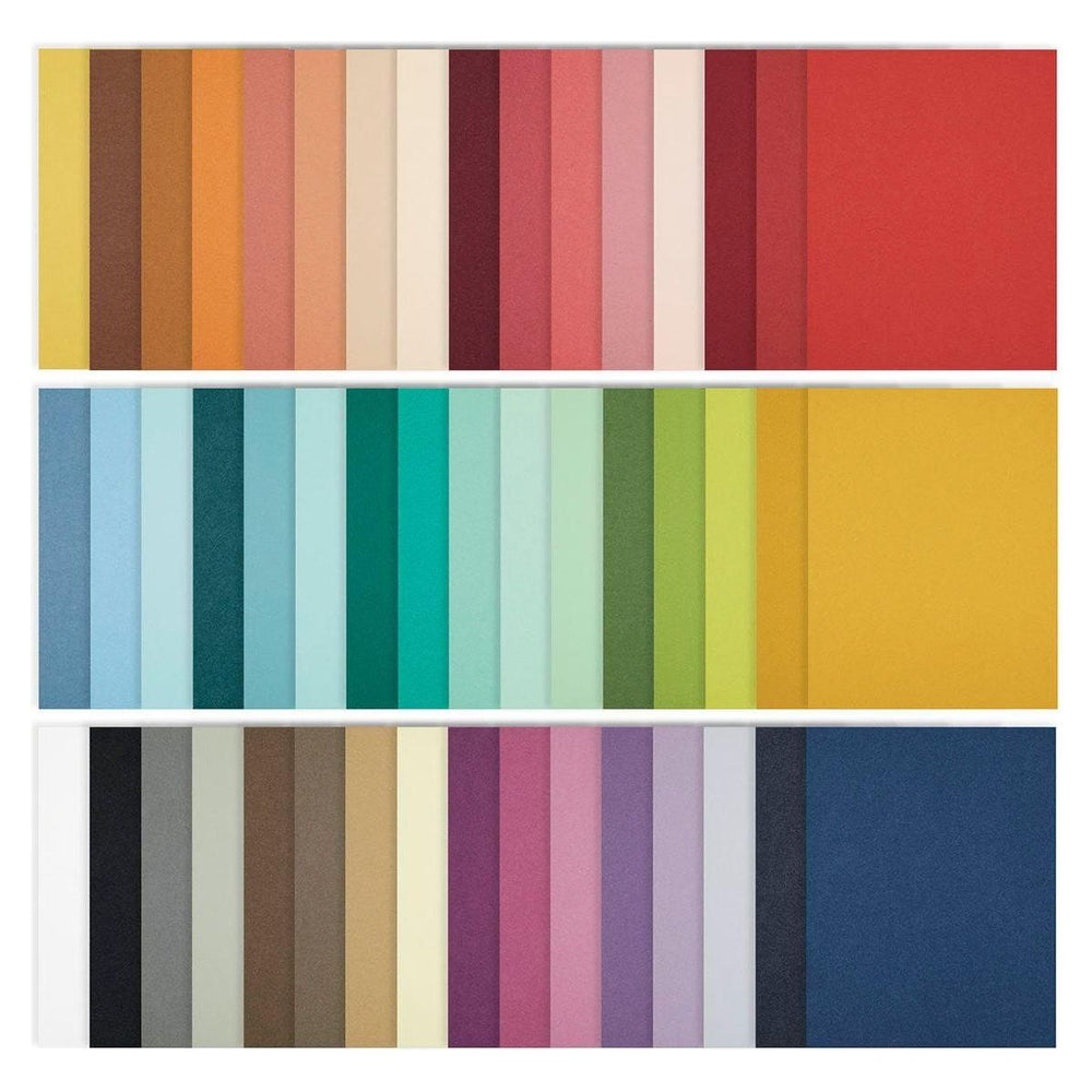 The Full 48 ColorWheel Cardstock Pack A2 - 1 each