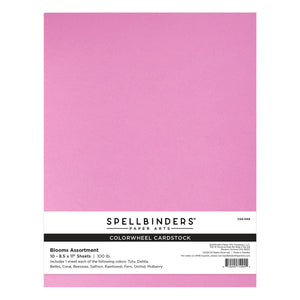 Blooms ColorWheel Cardstock Assortment 8.5 x 11" - 10 Sheets