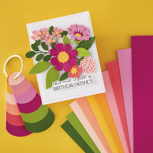 Blooms ColorWheel Cardstock Assortment 8.5 x 11" - 10 Sheets