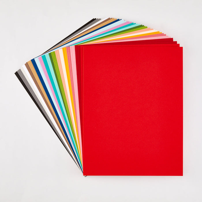 Oh What Fun Holiday Fun ColorWheel Cardstock Assortment 8.5" x 11" - 40 Sheets
