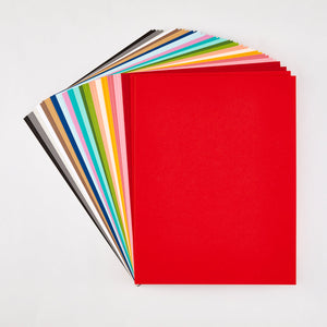 Oh What Fun Holiday Fun ColorWheel Cardstock Assortment 8.5" x 11" - 40 Sheets