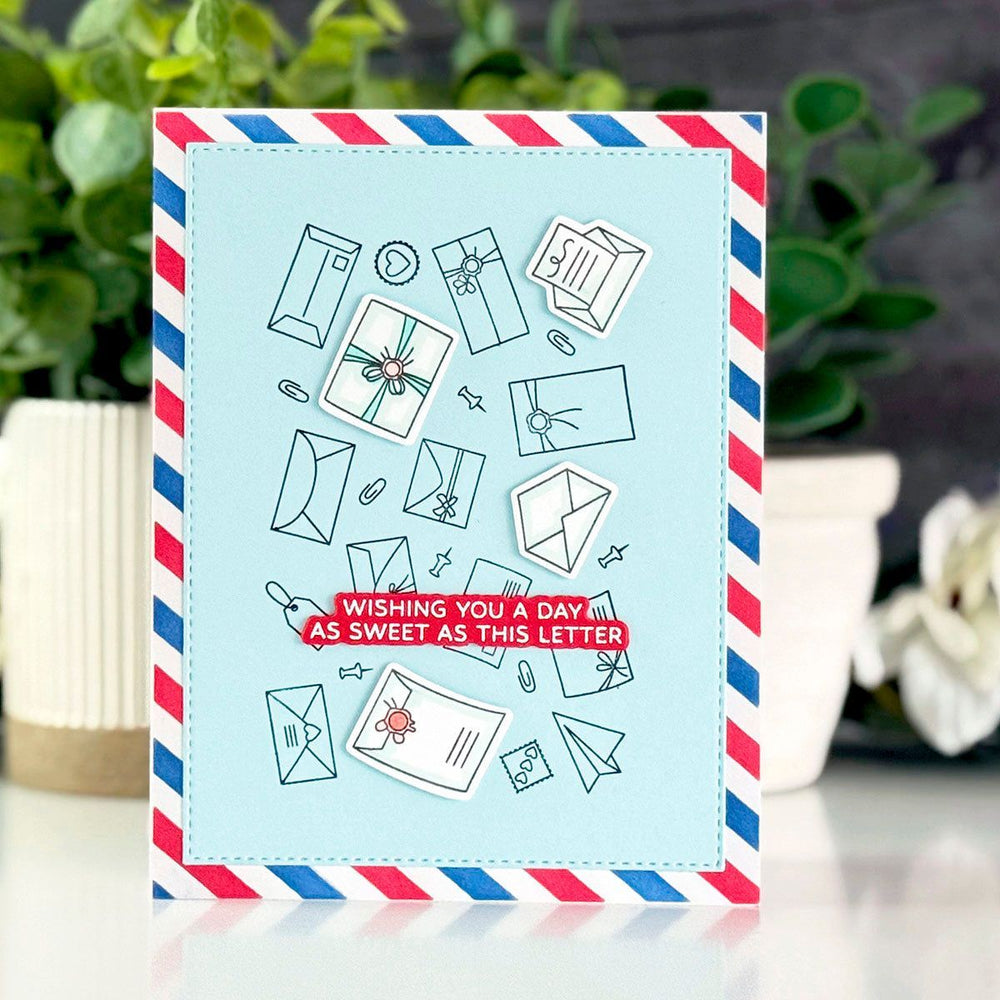 Send & Seal -  Clear Stamp of the Month