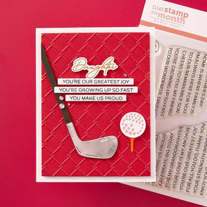 Nearest & Dearest -  Clear Stamp of the Month