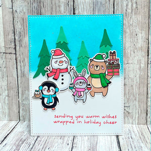 Holiday Besties - Clear Stamp of the Month