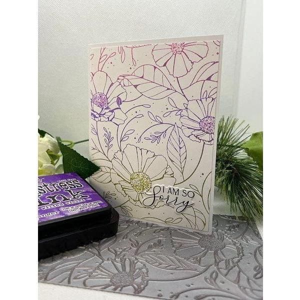 Cosmos Backdrop Press + Foil Plate