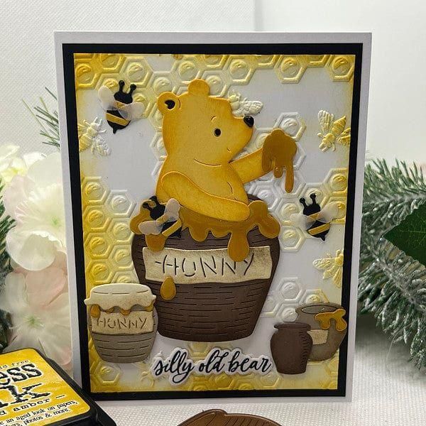 Pooh's Hunny Pot Etched Dies in Collaboration with Simple Stories