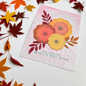 Autumn Whim - (Dies Only) Coordinates with the Clear Stamp of the Month