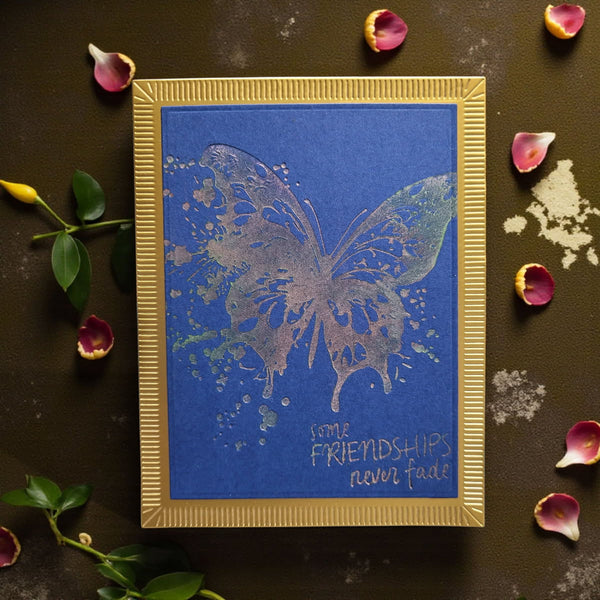 Butterfly Splatter BetterPress Plate & Die Set